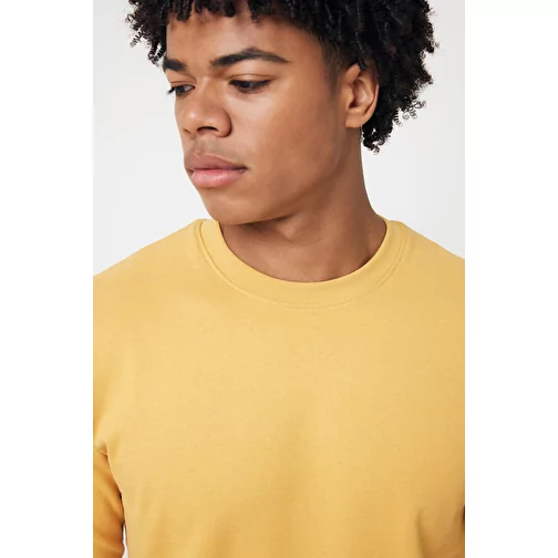 Sweat col rond Iqoniq Zion en coton recyclé, ochre yellow, Image 10