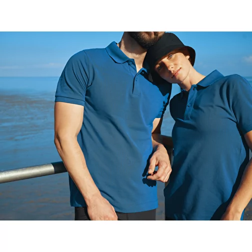 Polo piqué Iqoniq Yosemite en coton recyclé, bleu roi, Image 20