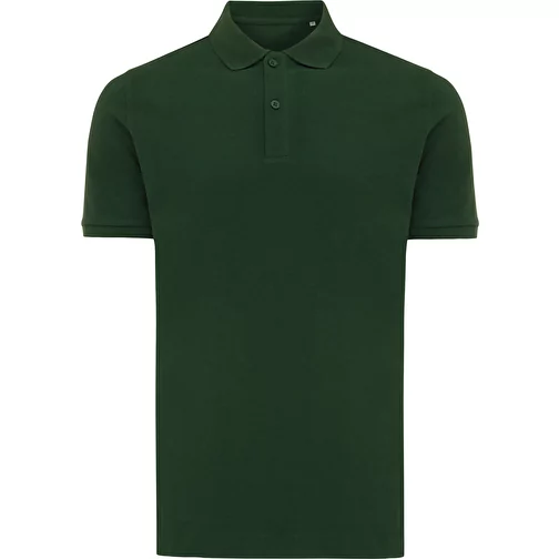 Polo piqué Iqoniq Yosemite en coton recyclé, forest green, Image 1