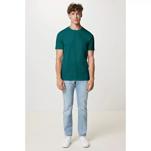 Iqoniq Brett T-shirt en coton recyclé, verdigris, Image 10