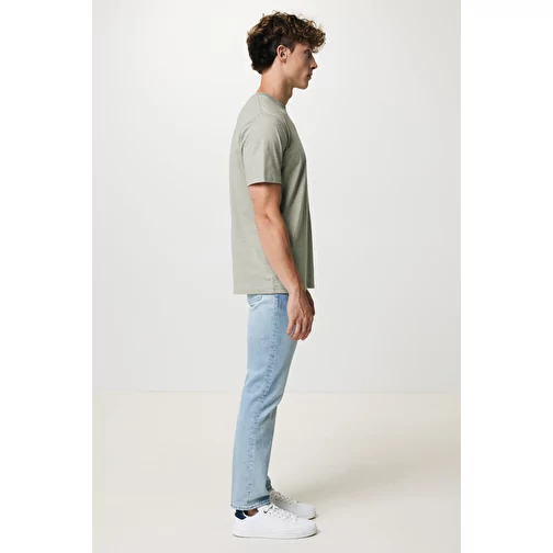 T-shirt Iqoniq Sierra Lightweight en coton recyclé, vert clair non teint, Image 12