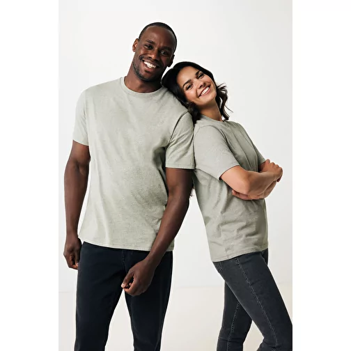 T-shirt Iqoniq Sierra Lightweight en coton recyclé, vert clair non teint, Image 4