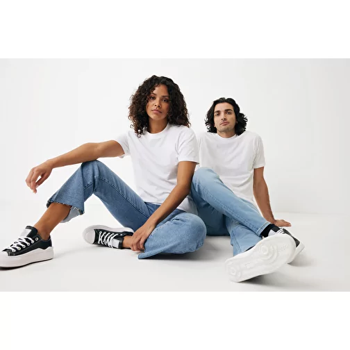 T-shirt Iqoniq Sierra Lightweight en coton recyclé, blanc recyclé, Image 4