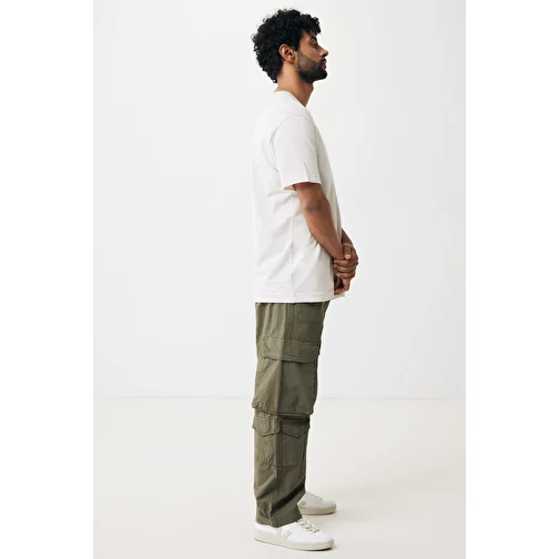 Iqoniq Kakadu relaxed T-shirt en coton recyclé, ivory white, Image 14