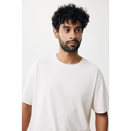 Iqoniq Kakadu relaxed T-shirt en coton recyclé, ivory white, Image 16