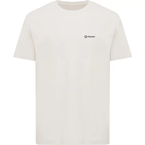 Iqoniq Kakadu relaxed T-shirt en coton recyclé, ivory white, Image 3