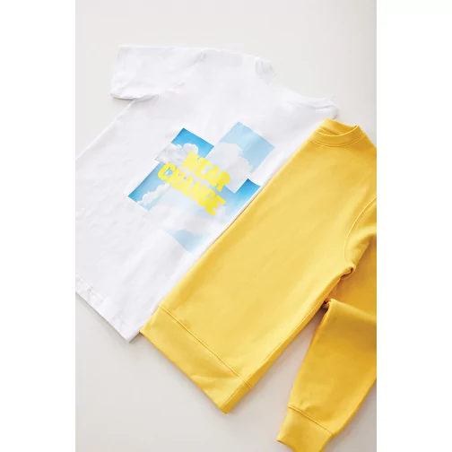 Iqoniq Kakadu relaxed T-shirt en coton recyclé, ivory white, Image 5