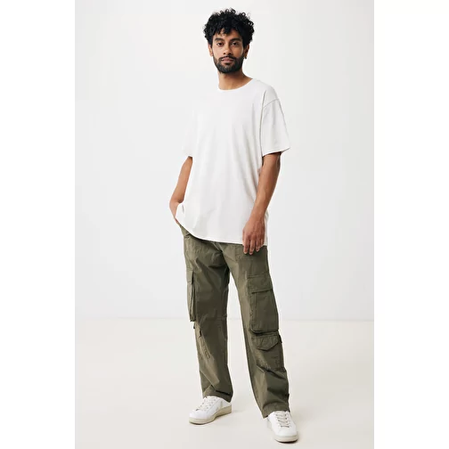 Iqoniq Kakadu relaxed T-shirt en coton recyclé, ivory white, Image 12
