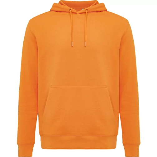 Sweat à capuche Iqoniq Rila Lightweight en coton recyclé, orange, Image 1