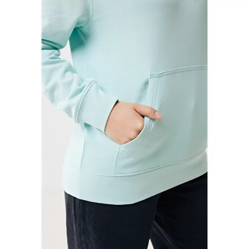 Sweat à capuche Iqoniq Rila Lightweight en coton recyclé, crushed mint, Image 10