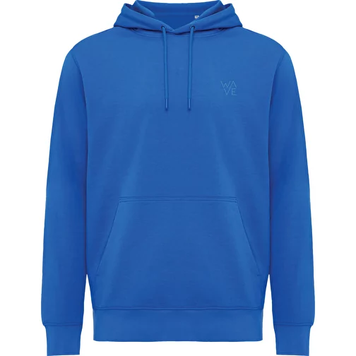 Sweat à capuche Iqoniq Rila Lightweight en coton recyclé, bleu roi, Image 3