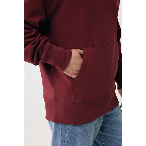 Sweat-shirt Iqoniq Yoho Relax en coton recyclé, bordeaux, Image 15