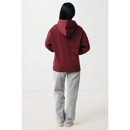 Sweat-shirt Iqoniq Yoho Relax en coton recyclé, bordeaux, Image 8