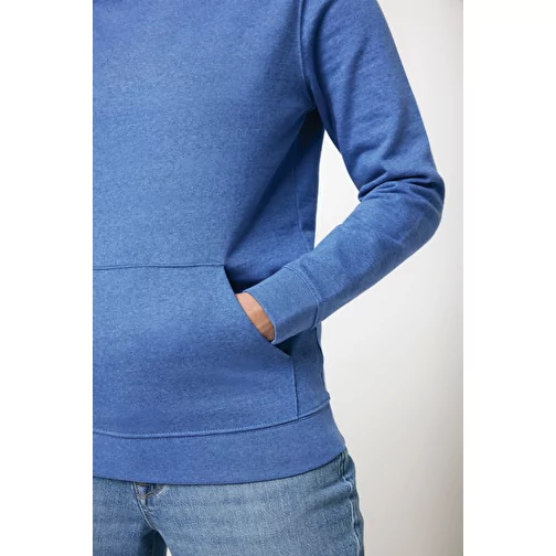 Iqoniq Torres sweat à capuche non teint en coton recyclé, heather blue, Image 13