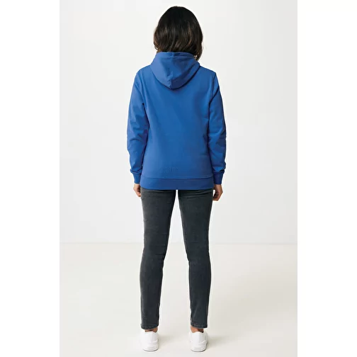 Sweat à capuche Iqoniq Jasper en coton recyclé, bleu roi, Image 6