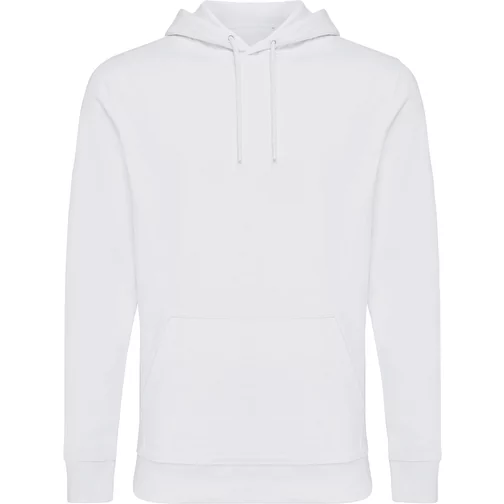 Sweat à capuche Iqoniq Jasper en coton recyclé, blanc recyclé, Image 1