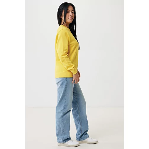 Iqoniq Etosha Lightweight Sweater en coton recyclé, jaune, Image 8