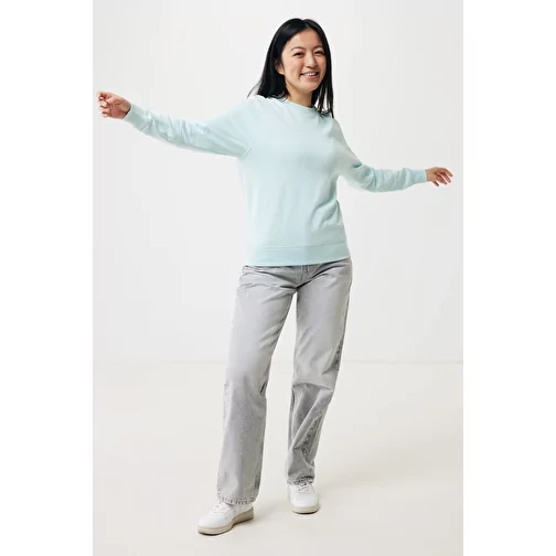 Iqoniq Etosha Lightweight Sweater en coton recyclé, crushed mint, Image 6