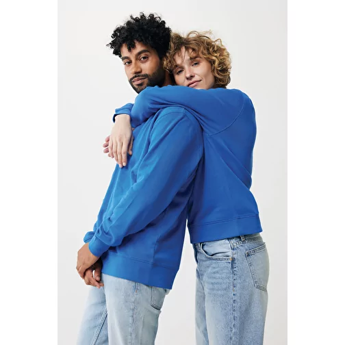 Iqoniq Etosha Lightweight Sweater en coton recyclé, bleu roi, Image 10