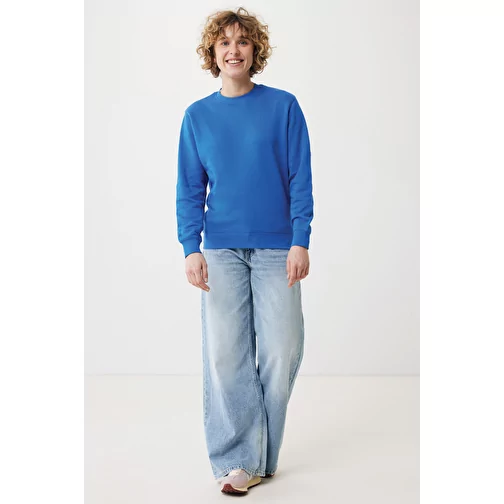 Iqoniq Etosha Lightweight Sweater en coton recyclé, bleu roi, Image 11