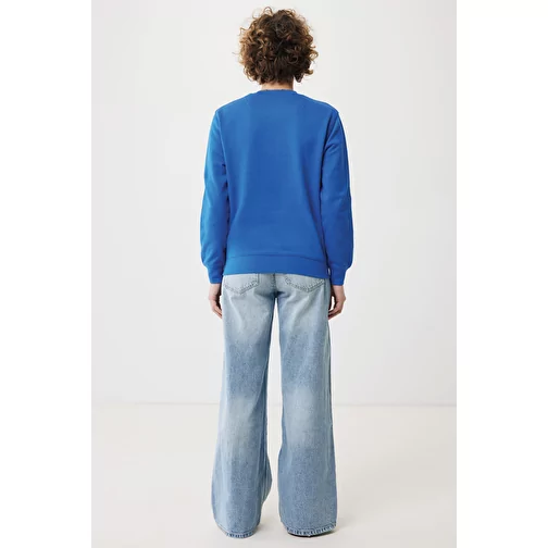 Iqoniq Etosha Lightweight Sweater en coton recyclé, bleu roi, Image 14