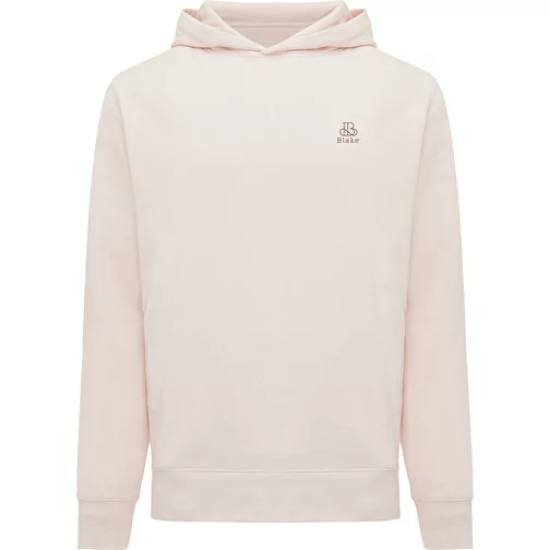 Iqoniq Yengo Hoodie avec poches latérales en rec. coton, cloud pink, Image 3