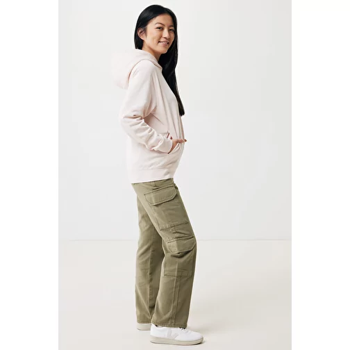 Iqoniq Yengo Hoodie avec poches latérales en rec. coton, cloud pink, Image 8