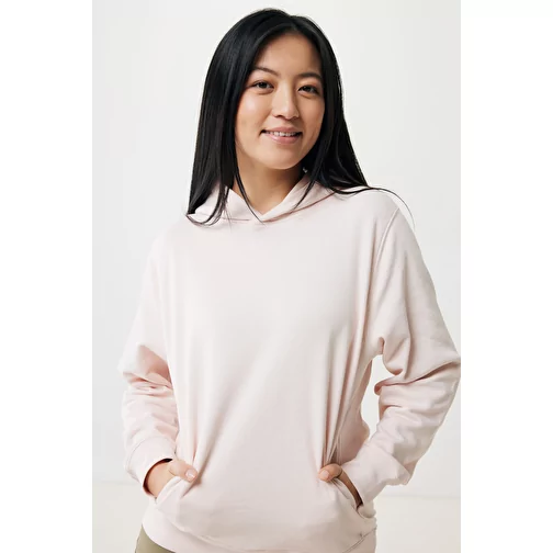 Iqoniq Yengo Hoodie avec poches latérales en rec. coton, cloud pink, Image 10