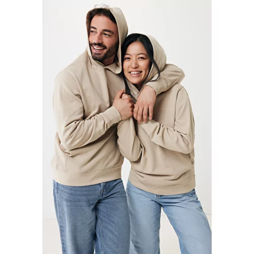 Iqoniq Yengo Hoodie avec poches latérales en rec. coton, desert, Image 4