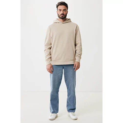 Iqoniq Yengo Hoodie avec poches latérales en rec. coton, desert, Image 7