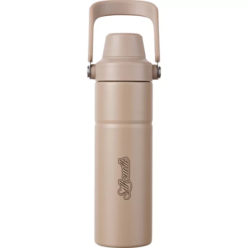 VINGA Baltimore Trek RCS bouteille SS recyclée 600ml, greige, Image 7