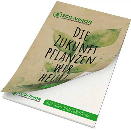Bloc d\'écriture Cover Recycling, A4, 100 feuilles avec 4 perforations de classement, Image 1