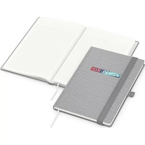Carnet de notes Ocean-Book Recycling, gris, Image 2