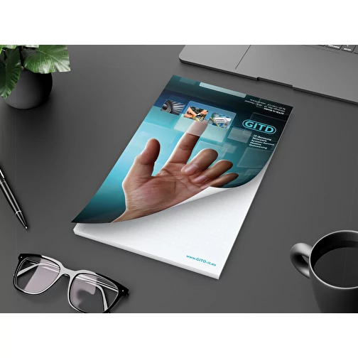 Bloc-notes Cover Bestseller, A5, 100 feuilles avec 2 perforations de classement, Image 3