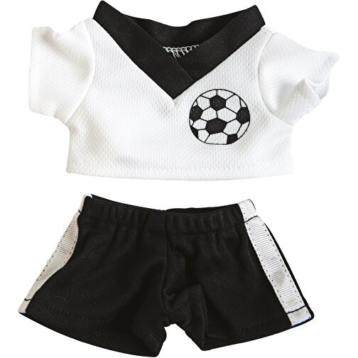Fußball-Dress , schwarz/weiß, Material: Polyester, M, 1,00cm x 18,50cm x 18,00cm (Länge x Höhe x Breite), Bild 1