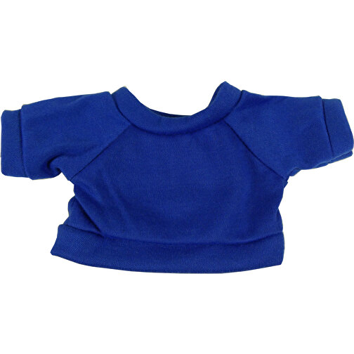 Mini-T-Shirt , blau, 100% Polyester, 10,00cm x 0,50cm x 19,00cm (Länge x Höhe x Breite), Bild 1