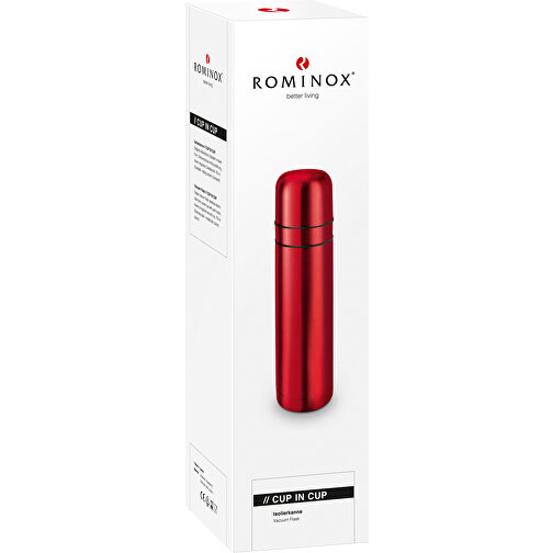 ROMINOX® Termokanne // Kopp i kopp - med 2 lokk - rød, Bilde 4