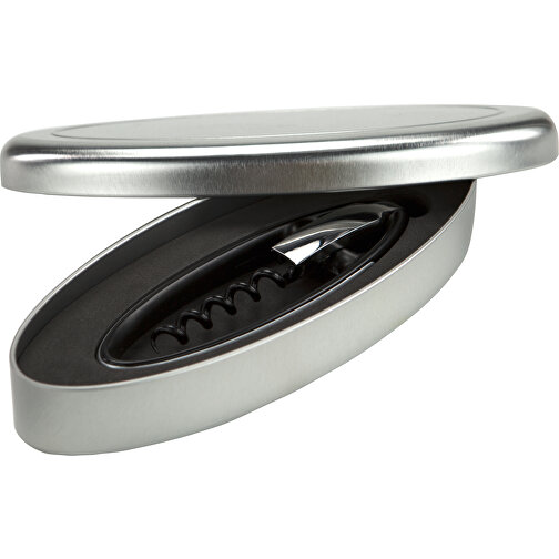 Cavatappi Stylo - in confezione regalo ovale in alluminio, Immagine 3