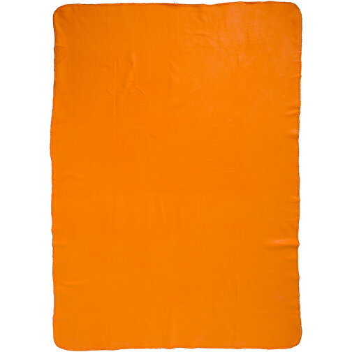 Huggy Fleecedecke Mit Hülle , orange, 100% Polar Fleece, 200 g/m2, 150,00cm x 120,00cm (Länge x Breite), Bild 6