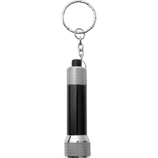 Draco LED-Schlüssellicht , schwarz / silber, Aluminium, 6,50cm (Länge), Bild 4