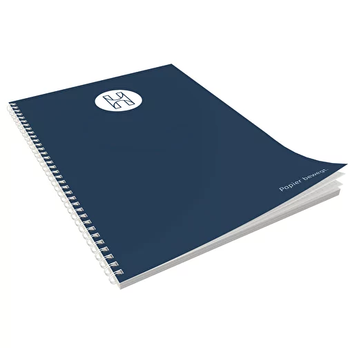 bloc note DIN A5, avec reliure spirale, 50 feuilles, Image 1
