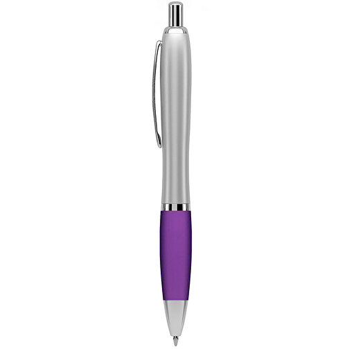 Kugelschreiber Neapel , Promo Effects, violett, Kunststoff, 14,00cm (Länge), Bild 3