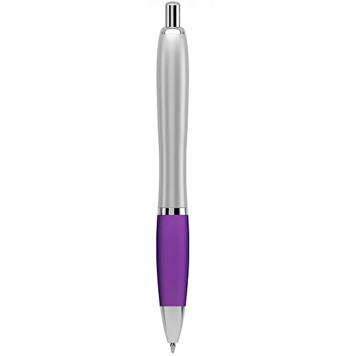 Kugelschreiber Neapel , Promo Effects, violett, Kunststoff, 14,00cm (Länge), Bild 4