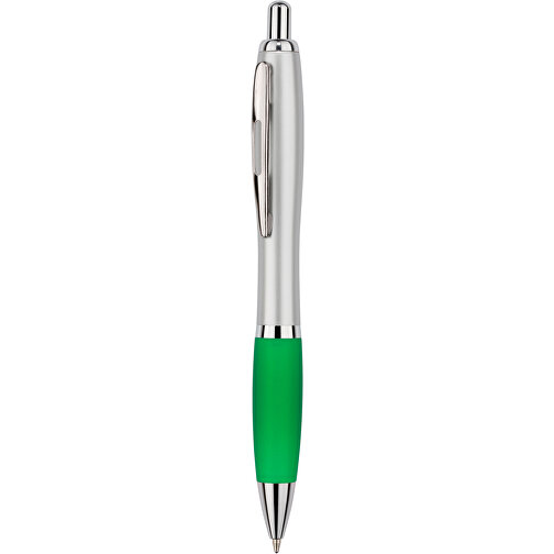 Kugelschreiber Neapel , Promo Effects, grün, Kunststoff, 14,00cm (Länge), Bild 1