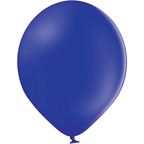 Standardluftballon Ohne Druck , dunkelblau, Naturkautschuk, , Bild 1