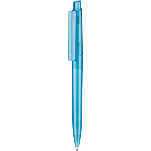 Kugelschreiber CREST FROZEN , Ritter-Pen, caribic-blau-TR/FR, ABS-Kunststoff, 14,90cm (Länge), Bild 1