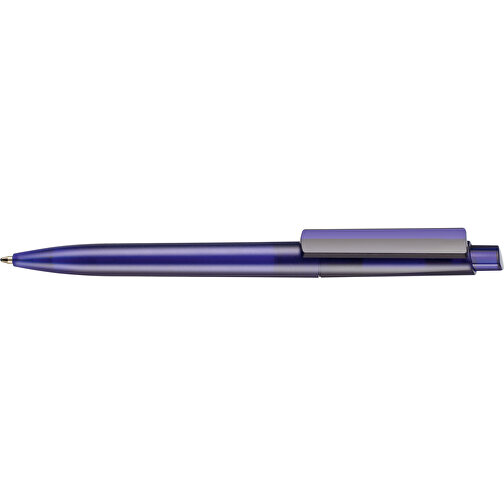 Kugelschreiber CREST FROZEN , Ritter-Pen, ozeanblau-TR/FR, ABS-Kunststoff, 14,90cm (Länge), Bild 3