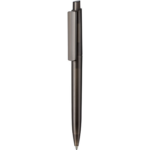 Kugelschreiber CREST FROZEN , Ritter-Pen, smoke-grey, ABS-Kunststoff, 14,90cm (Länge), Bild 1