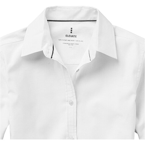Vaillant Langärmlige Bluse , weiß, Oxford-Gewebe 100% Baumwolle, 142 g/m2, XXL, , Bild 3
