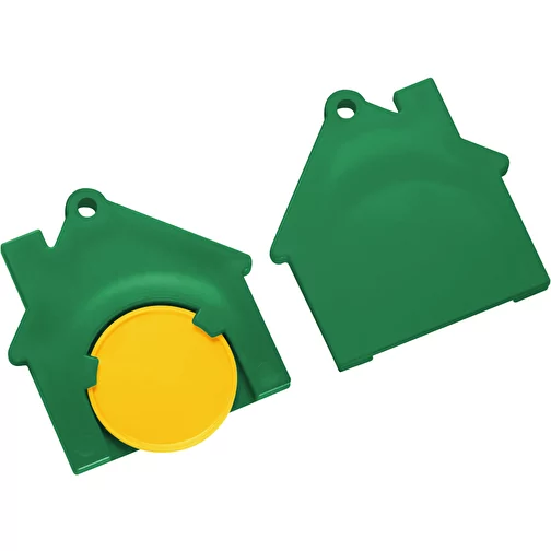 Porte-clés jeton1 € 'maison', Image 1